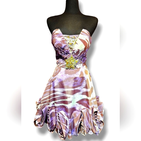 Beaded cocktail dress - Picture 3 of 12